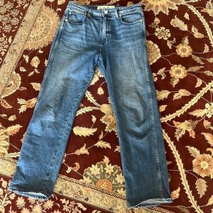 AMO Denim Chloe Crop Pant  Size 28 High Rise Straight Ankle